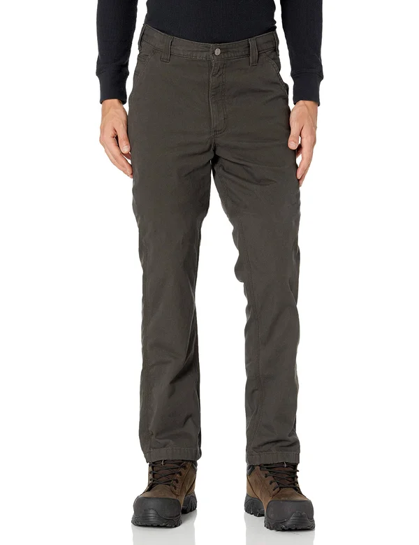 Carhartt Men's Rugged Flex Flannel Lined Rigby Dungaree