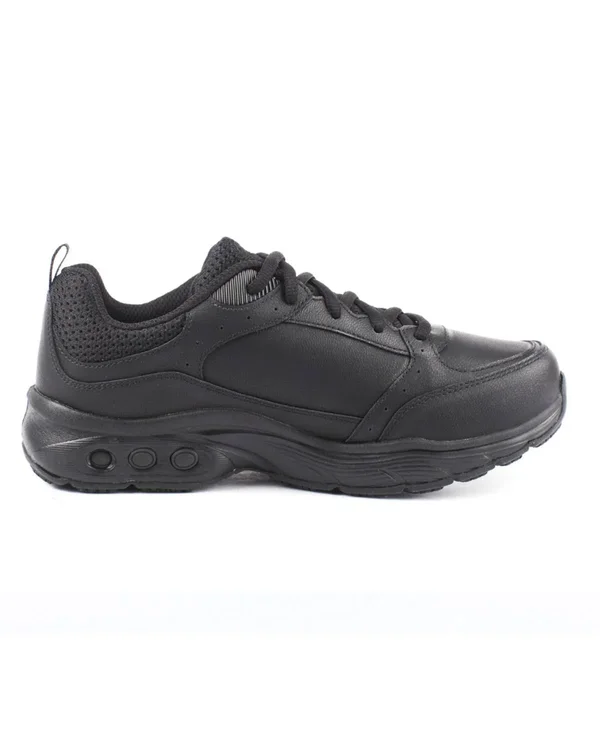 Therafit Women's Renee Slip-Resistant Walking Sneaker - Black
