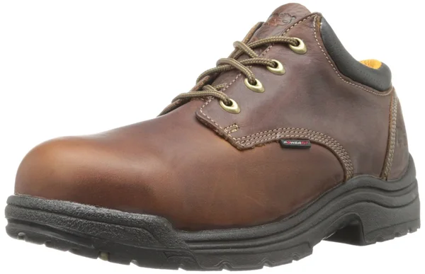 Timberland Pro Men's Titan Oxford Safety Toe - Size: 11.5, Brown