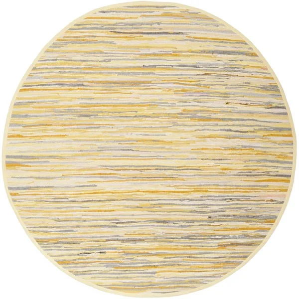 Safavieh Rag Rug Gold/Multi 8 ft. x 10 ft. Area Rug