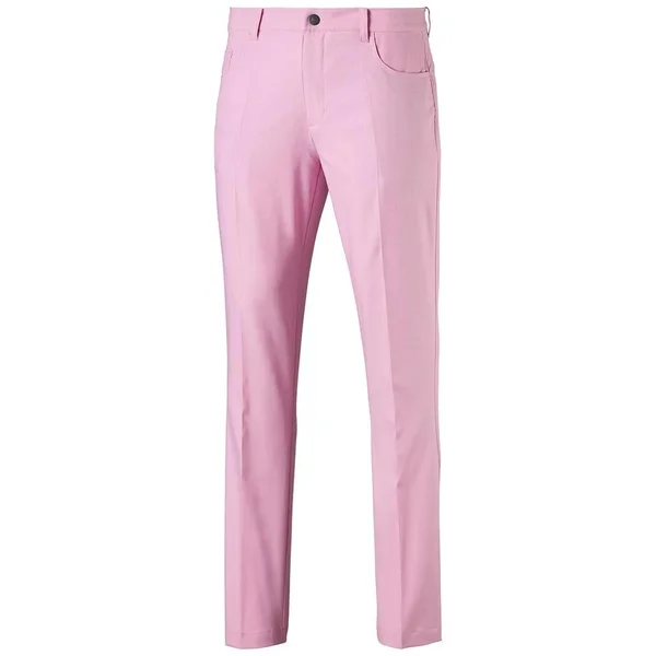 Puma Men's Jackpot 5 Pocket Golf Pants, Size 32, Bright White