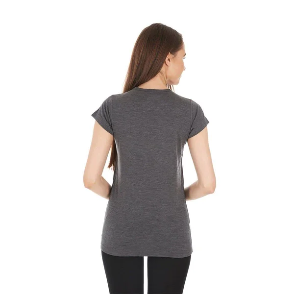 Minus33 Merino Wool Women's Appalachia Lightweight Short Sleeve Crew - Radiant Violet, X-Small