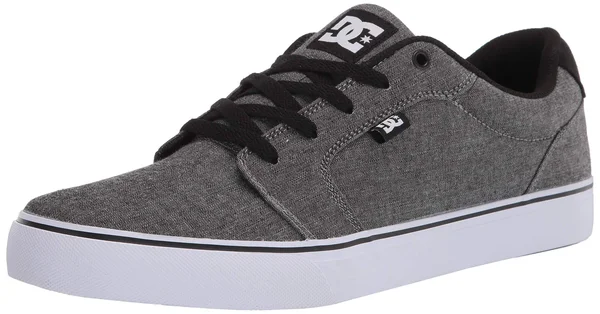 DC Shoes Mens Anvil Shoes - Black Resin, 11