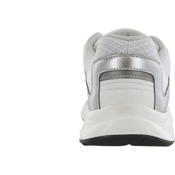 SAS Tempo Women's Shoes White/Silver : 8.5 W - Wide