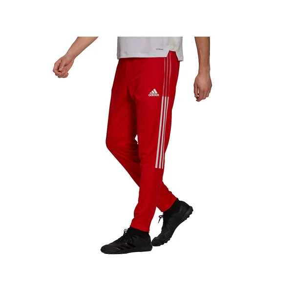 Men's Adidas Tiro 21 Track Pants XL, Vivid Red/White