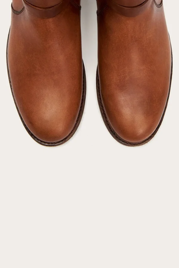 Frye Melissa Belted Tall (Light Cognac Extended) Women's Boots