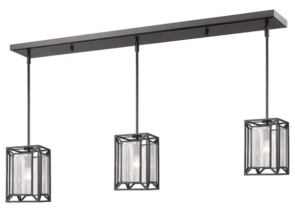 Z-Lite 6005MP-3BRZ Braum 3 Light Island/Billiard - Bronze