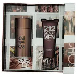 212 Sexy Gift Set by Carolina Herrera 3.4 oz Eau De Toilette Spray + 3.4 oz After Shave Moisturizer