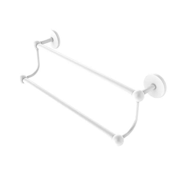 Allied Brass Prestige Skyline Collection 36 inch Double Towel Bar Matte White