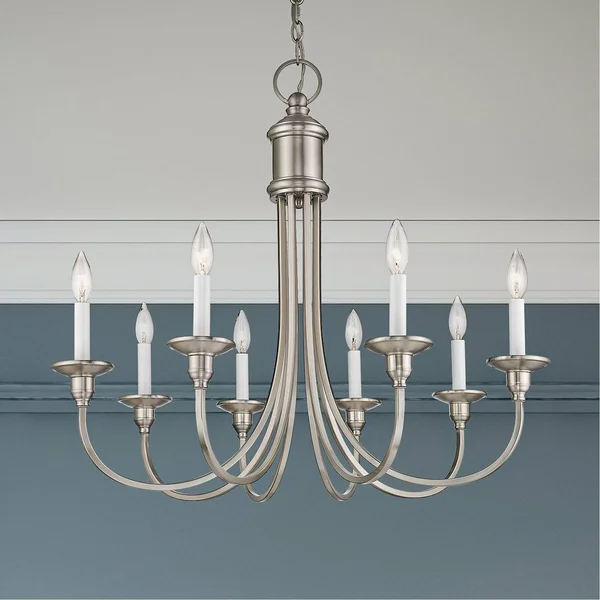 Livex Lighting 5148-67 Cranford 8 Light Olde Bronze Chandelier