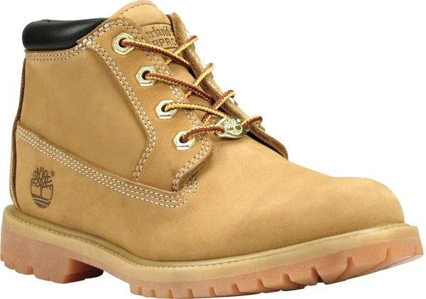 Timberland Nellie Waterproof Chukka Yellow, Womens Sneakers, Size US 6.5 - Color Wheat Nubuck with Black Collar