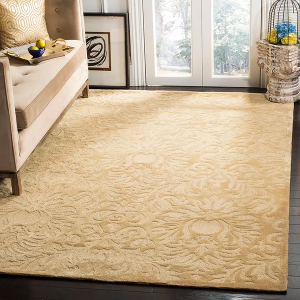 Safavieh Total Performance TLP714C 6&0x22 x 9&0x22 Beige Area Rug, 6 x 9