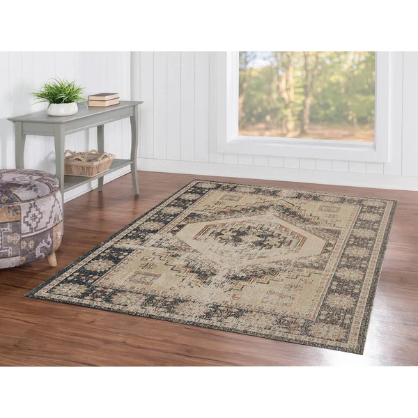 Linon Great Zero Stiles Rug, 8x10 ft