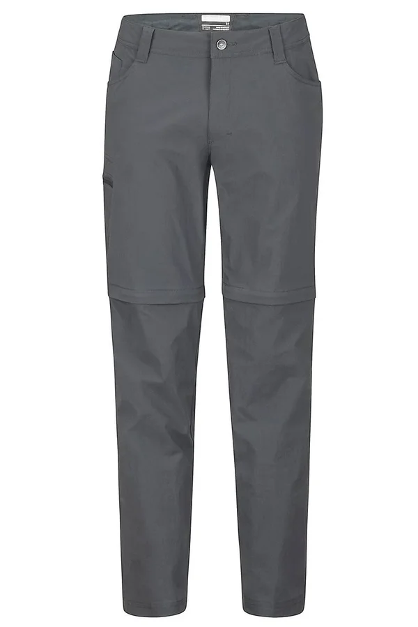 Marmot Transcend Convertible Pant - Men's Slate Grey, 30/Long