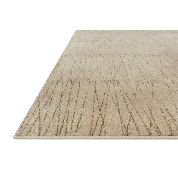 Alexander Home Bradford Modern Pendulum Area Rug - 6&-7x22 x 9&-7x22 - Beige - Pepper