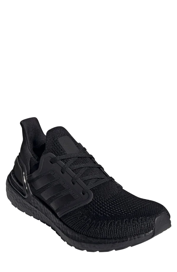 Adidas Ultraboost 20 Core Black Men's Running Shoes - Size: 11.5