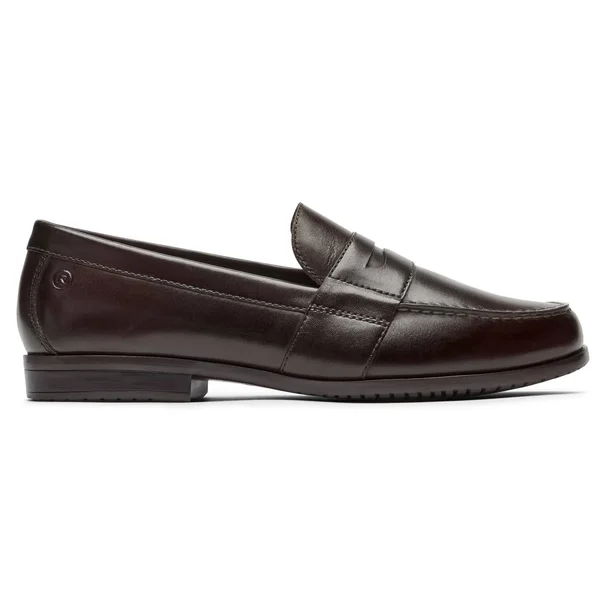 Rockport Mens Classic Lite 2 Penny Loafer - Size 10 M - Brown