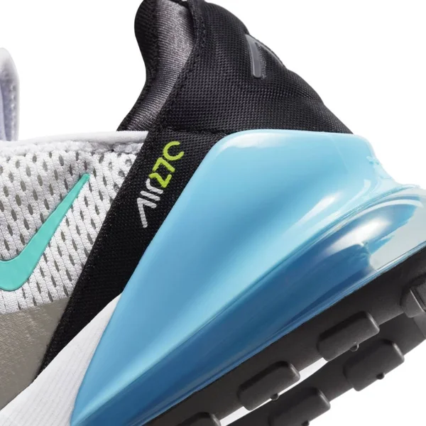 Nike Boys Air Max 270 - Shoes White/Hyper Jade Size 05.5