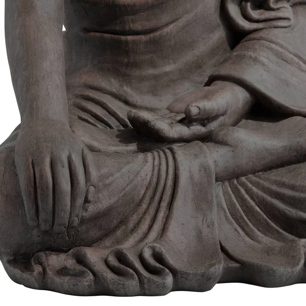 John Timberland Asian Zen Buddha Outdoor Statue 42x22 High Sitting for Yard Garden Patio Deck Home Entryway Hallway