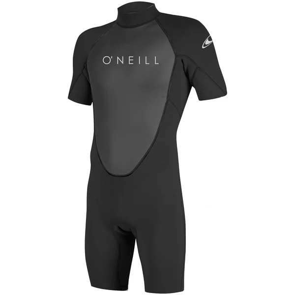 O&Neill Reactor-2 2mm Back Zip S/S Spring Wetsuit Men's Black, XLS