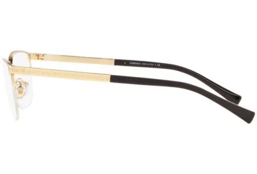 Versace VE1263 Oval Eyeglasses - 53-17-140, 1002-GOLD