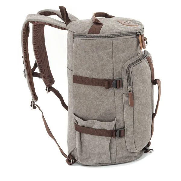 Motorcycle Roll Bag Craftride VG5 Tail Bag Vintage 30Ltr in Light Grey