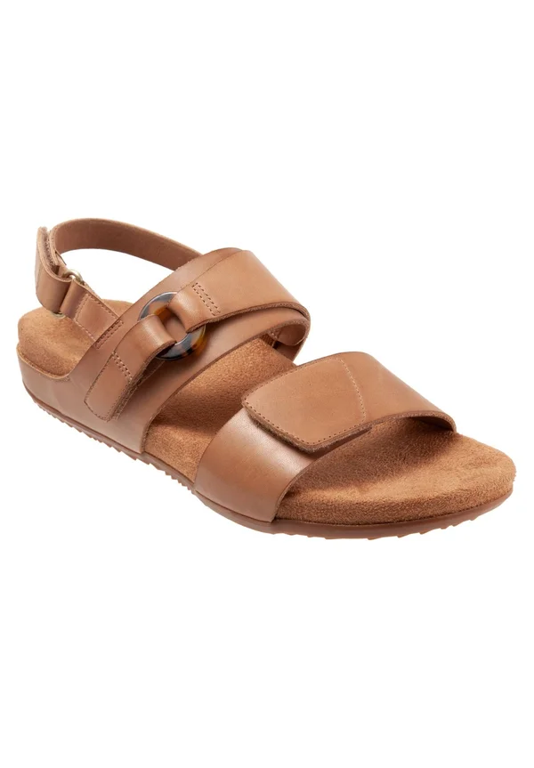 SoftWalk Women's Benissa Slingback, Size: 10.5, Tan Leather