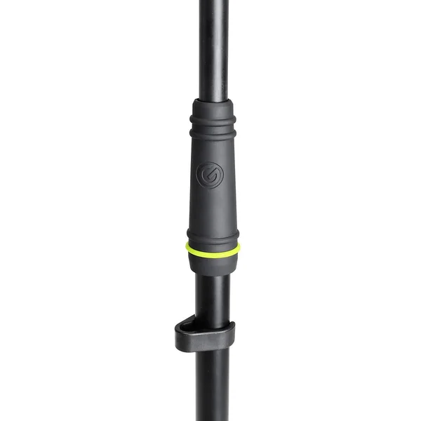 Gravity Stands Microphone Stand Short with Folding Tripod Base and 2-Point Adjustment Boom