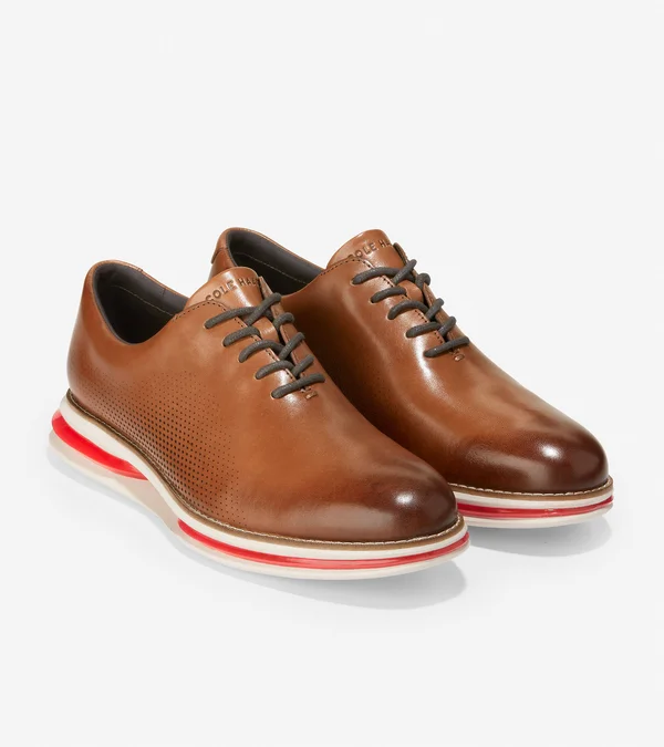Cole Haan 豶iginalGrand Energy Twin Oxford Size 10 - OriginalGrand Oxford for Men. British Tan-Dark Roast-molten Lava