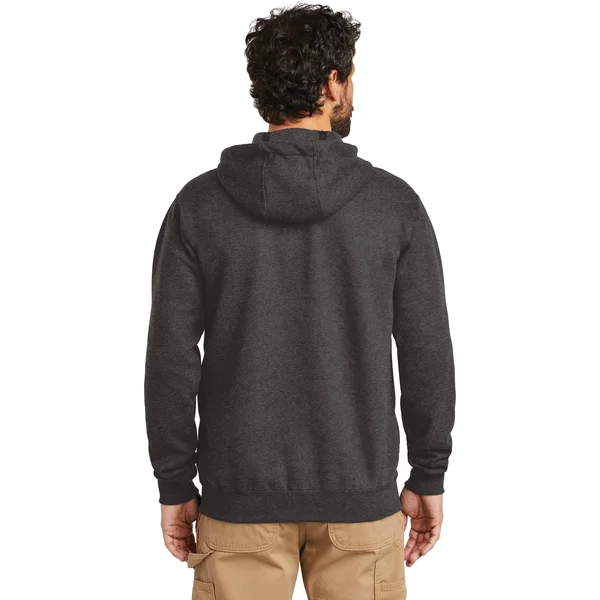 Carhartt Men's Carbon Heather Midweight Hooded Zip Front Sweatshirt