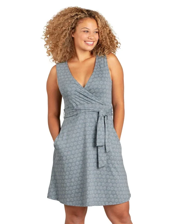 Toad & Co Women's Cue Wrap Sleeveless Dress
