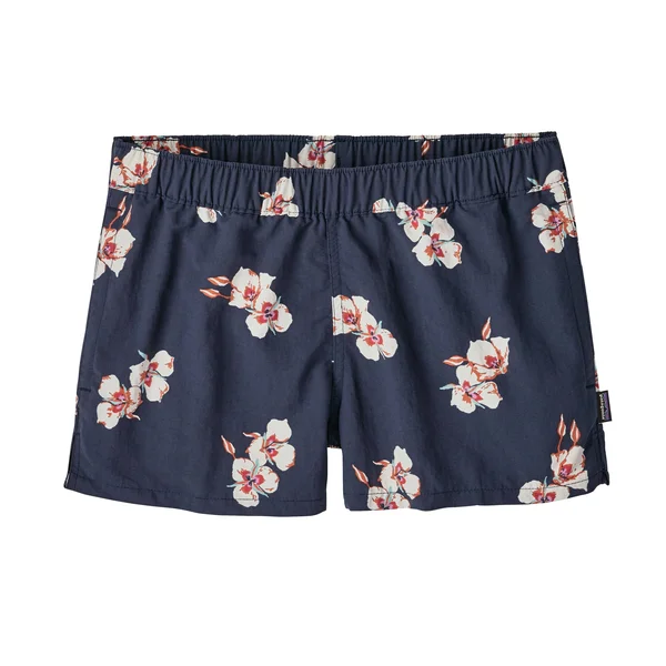 Patagonia: Women's Barely Baggies Shorts - Mariposa Lily: Classic Navy Malc