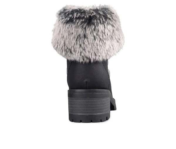Lugz Adore Fur 9.5 Women's Black