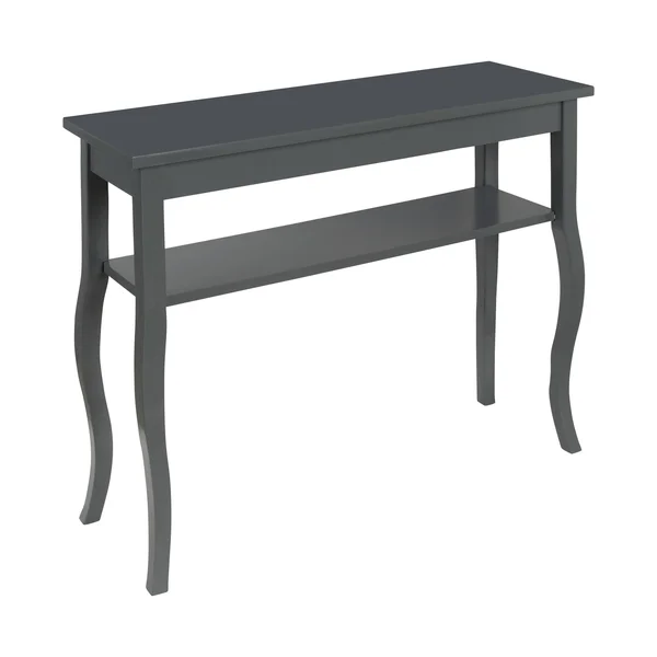 Kate and Laurel Lillian Rectangular Console Table Gray