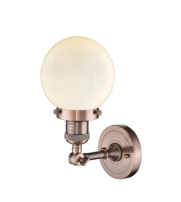 Innovations Lighting 203SW-OB-G202-6 Beacon Wall Sconce Oil Rubbed Bronze