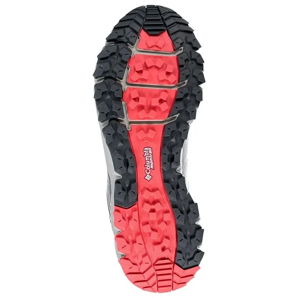 Columbia Women's Caldorado III Outdry Shoe - 8 - Monument - Red Coral