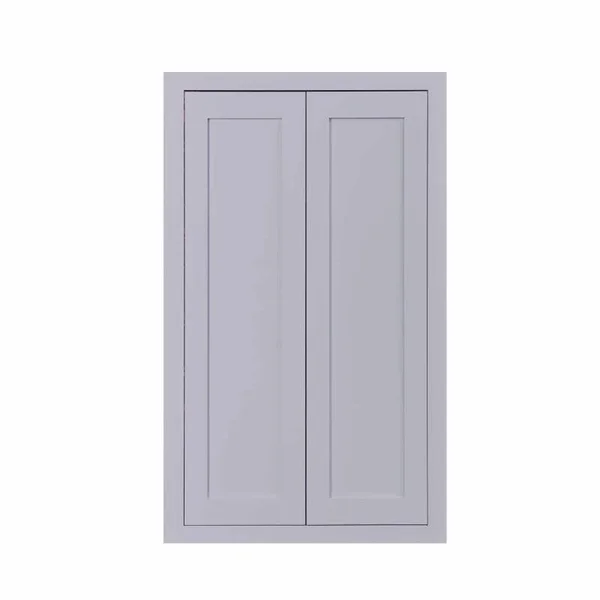 Maplevilles Cabinetry W243914 Inset 24 inch Wide x 39 inch Tall 2 Door Wall Cabinet, Gray