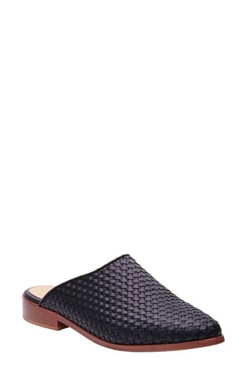 Nisolo Ama Woven Mule, Size 5 in Black at Nordstrom