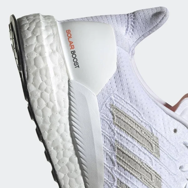 Adidas Men's Solarboost 19 Running Shoes, Size: Small, White