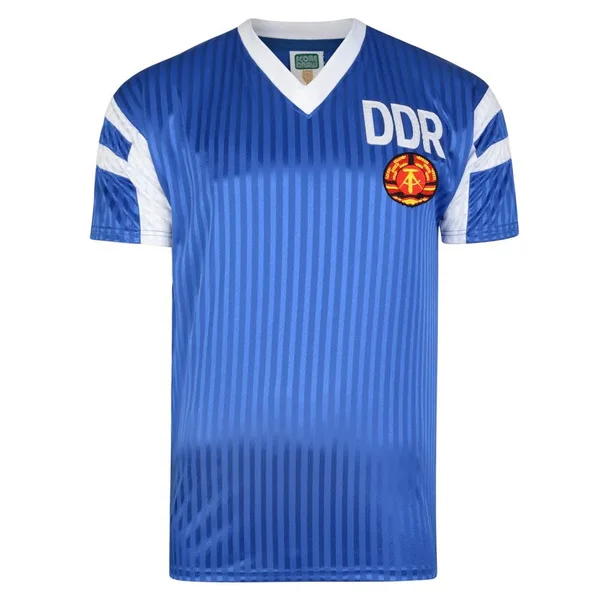 Score Draw DDR 1991 Football Shirt by Teamzo