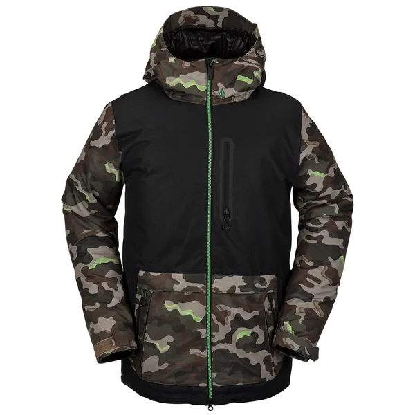 Volcom Deadly Stones Insulated Jacket - Xs - Army