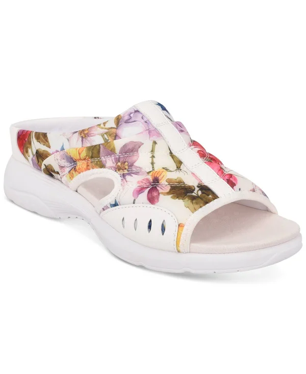 Easy Spirit Traciee Women's Slide Sandals, Size: 12, White