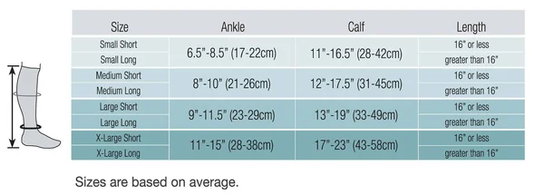 Therafirm Compression Stockings - Sand - X-Large Long, Unisex Ease 20-30 mmHg Knee High w/ Silicone Band