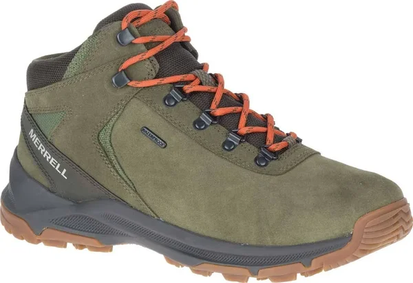 Merrell Men's Erie Mid Waterproof - Size: 11.5, Olive