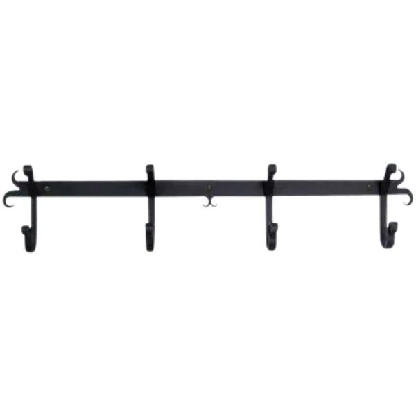 Village Wrought Iron Bear & Pine - Coat Bar