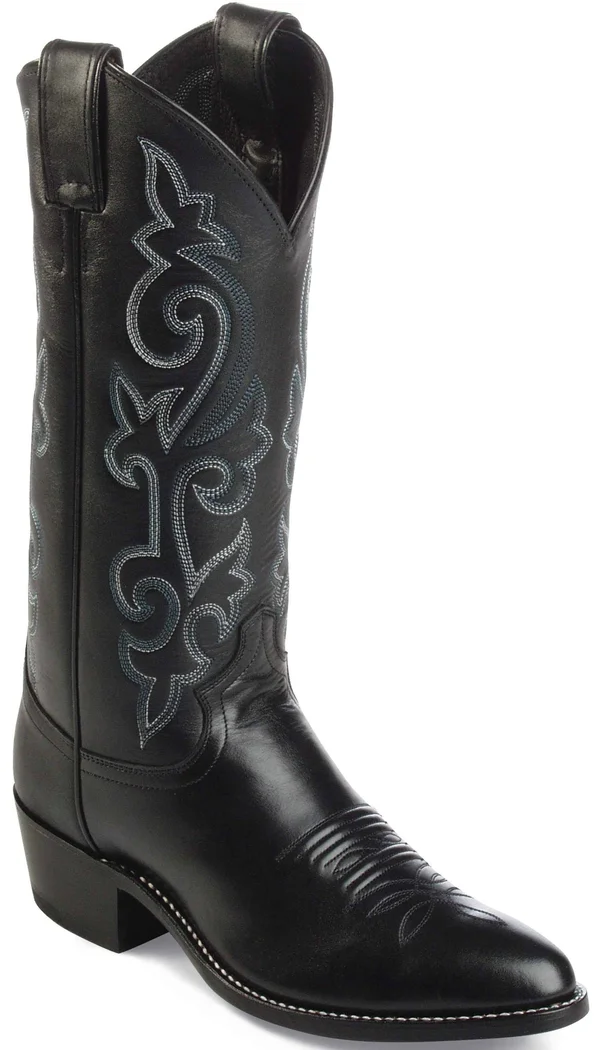 Justin Men's London Cowboy Western Boots - Black