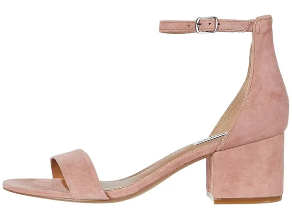 Steve Madden Irenee Sandal Women's 1-2 inch Heel Shoes 8763840 - 6 M - Pink