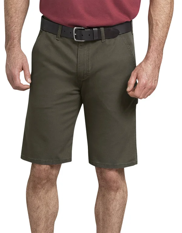 Dickies DX802 Tough Max Duck Carpenter Short - Stonewashed Moss - 30