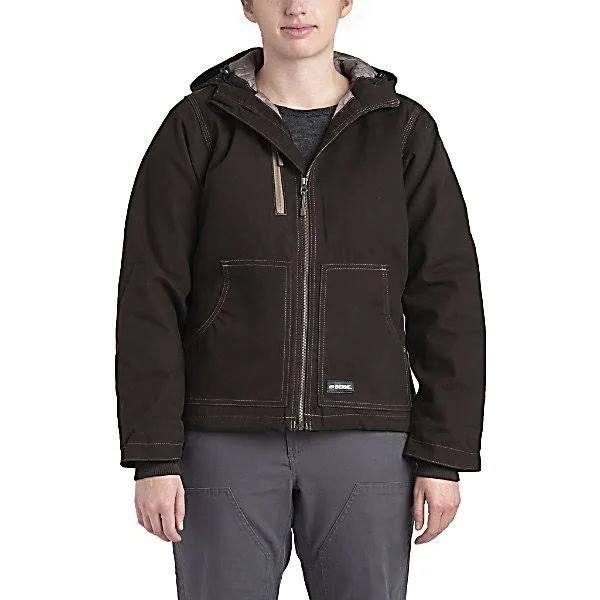 Berne Ladies Modern Jacket - Dark Brown - 2XL