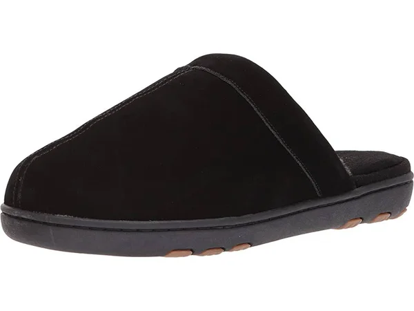Tempur-Pedic Lonny Scuff Slipper - Men's - Black - Size 14